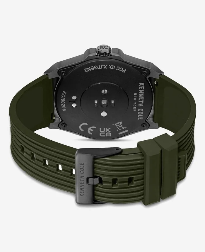 Kenneth Cole Watches Men The Wellness Smartwatch 20 With Interchangeable Band Set Olive