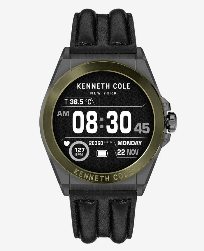 Kenneth Cole Watches Men The Wellness Smartwatch 20 With Interchangeable Band Set Olive