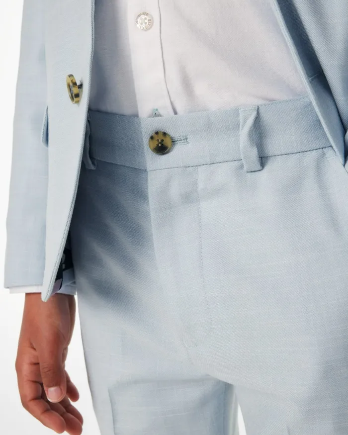 Kids APOSTOL 8211 Pleated Suit Trousers Medium Blue Ted Baker Older Boys Kids APOSTOL 8211 Pleated Suit Trousers Medium Blue Ted Baker Older Boys