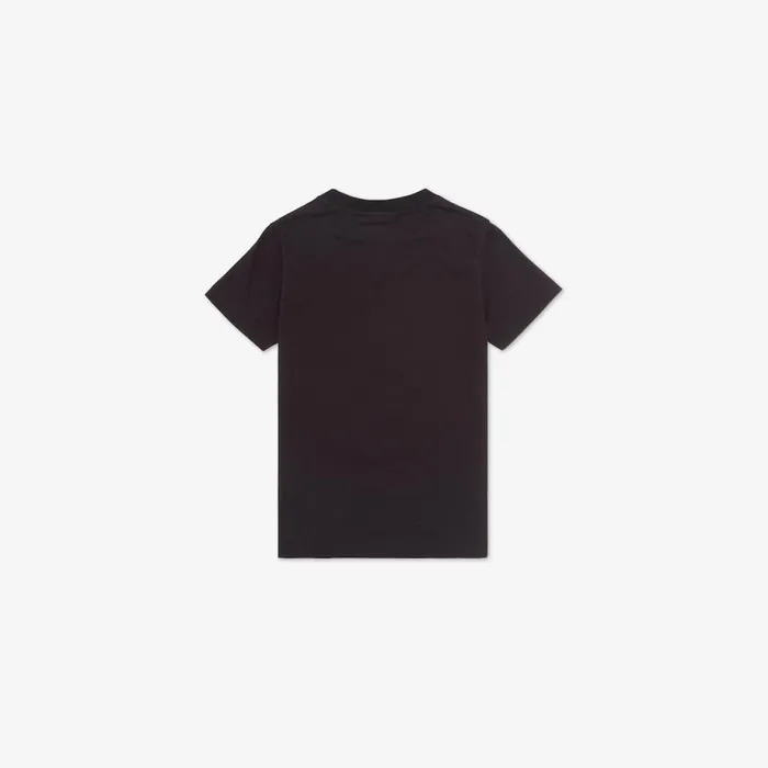 Kids Black And Multicolour Jersey Junior TShirt Multicolour Fendi Ready To Wear