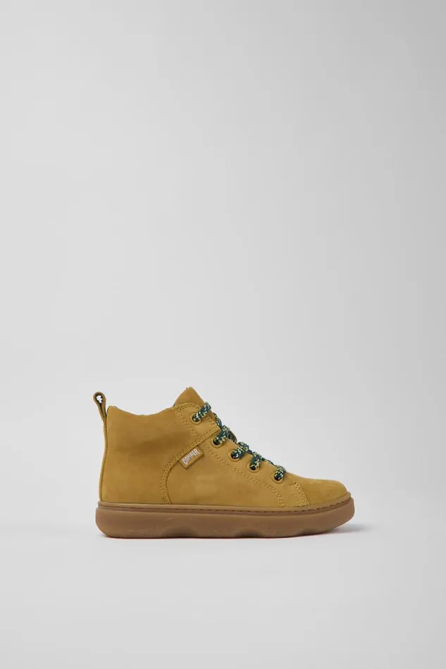 Kids Camper Boots Kiddo Brown Nubuck Ankle Boots For Kids Kids Camper Boots Kiddo Brown Nubuck Ankle Boots For Kids