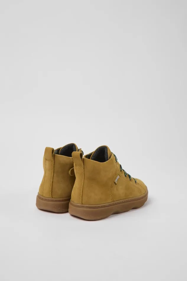Kids Camper Boots Kiddo Brown Nubuck Ankle Boots For Kids Kids Camper Boots Kiddo Brown Nubuck Ankle Boots For Kids