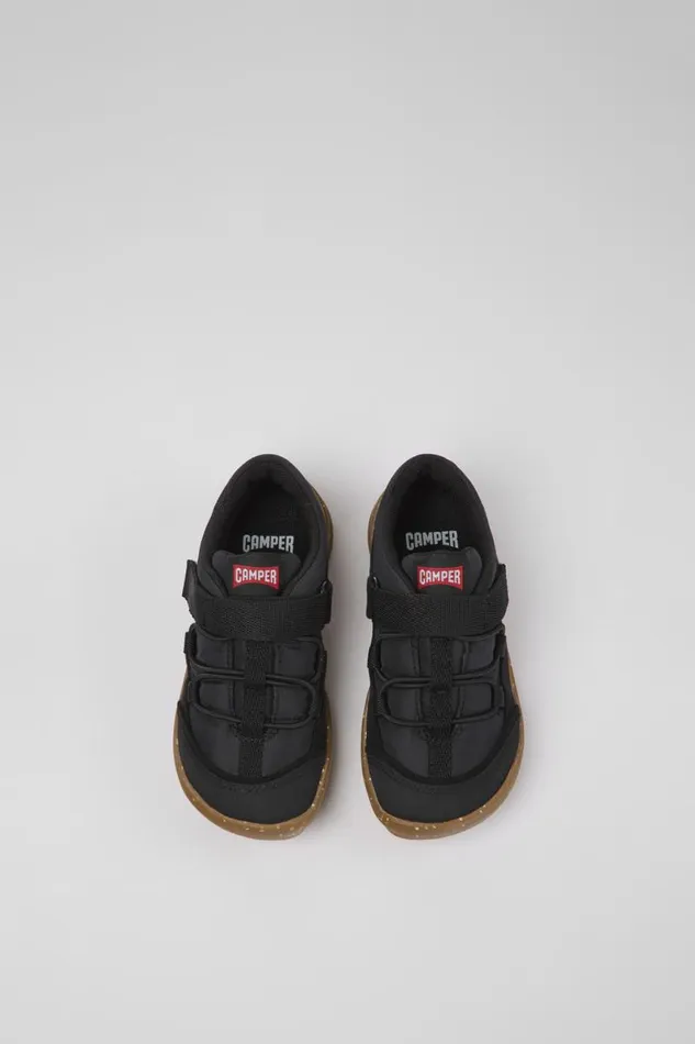 Kids Camper Sneakers Ergo Black Textile Shoes For Kids Kids Camper Sneakers Ergo Black Textile Shoes For Kids