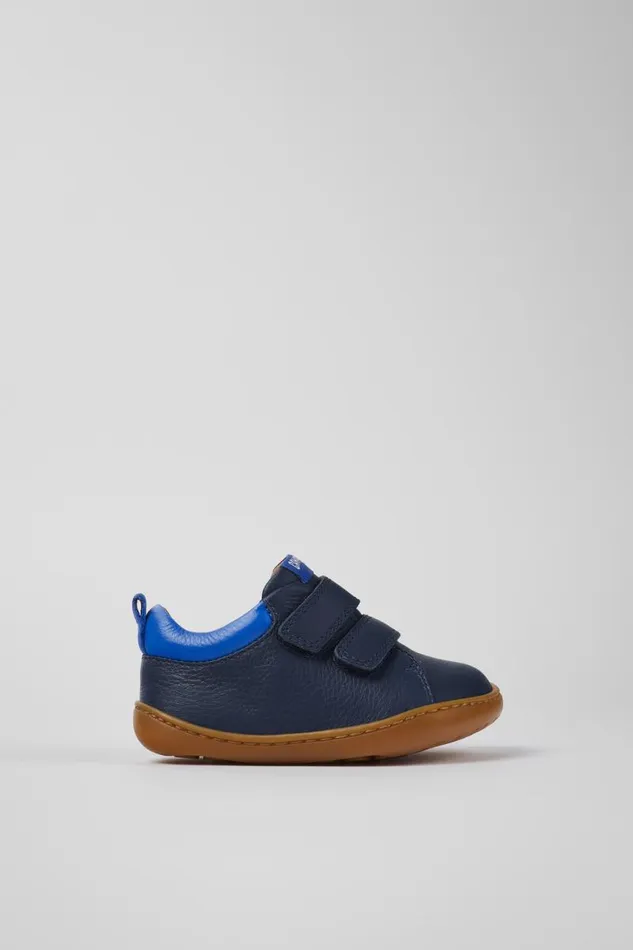 Kids Camper Sneakers Peu Blue Leather Sneaker Kids Camper Sneakers Peu Blue Leather Sneaker