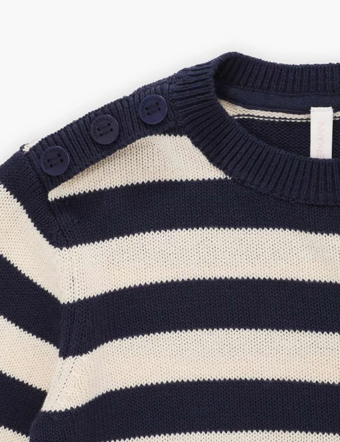 Kids Clothing Zimmermann Alight Embroidered Sweater Multi