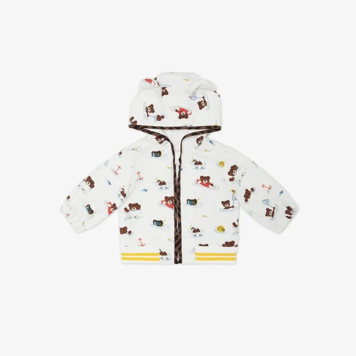 Kids Multicolour Jersey Sweatshirt Multicolour Fendi Baby Girl
