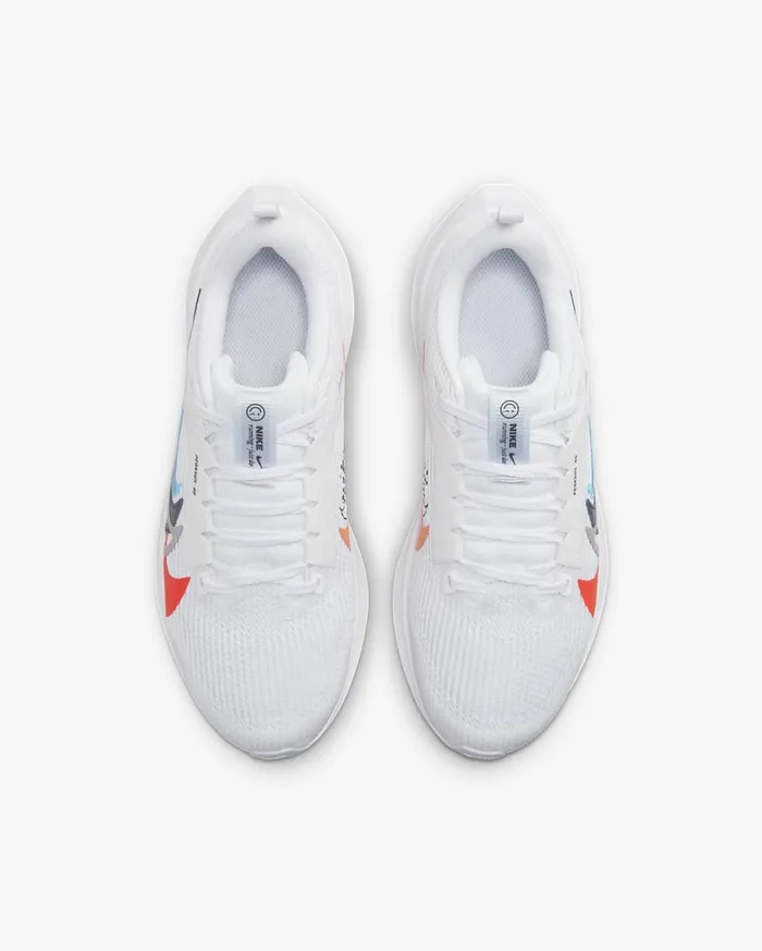 Kids Nike Air Zoom Pegasus 40 PR WhiteFootball GreyMultiColor Nike Running