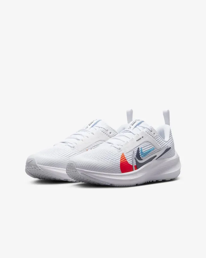 Kids Nike Air Zoom Pegasus 40 PR WhiteFootball GreyMultiColor Nike Running