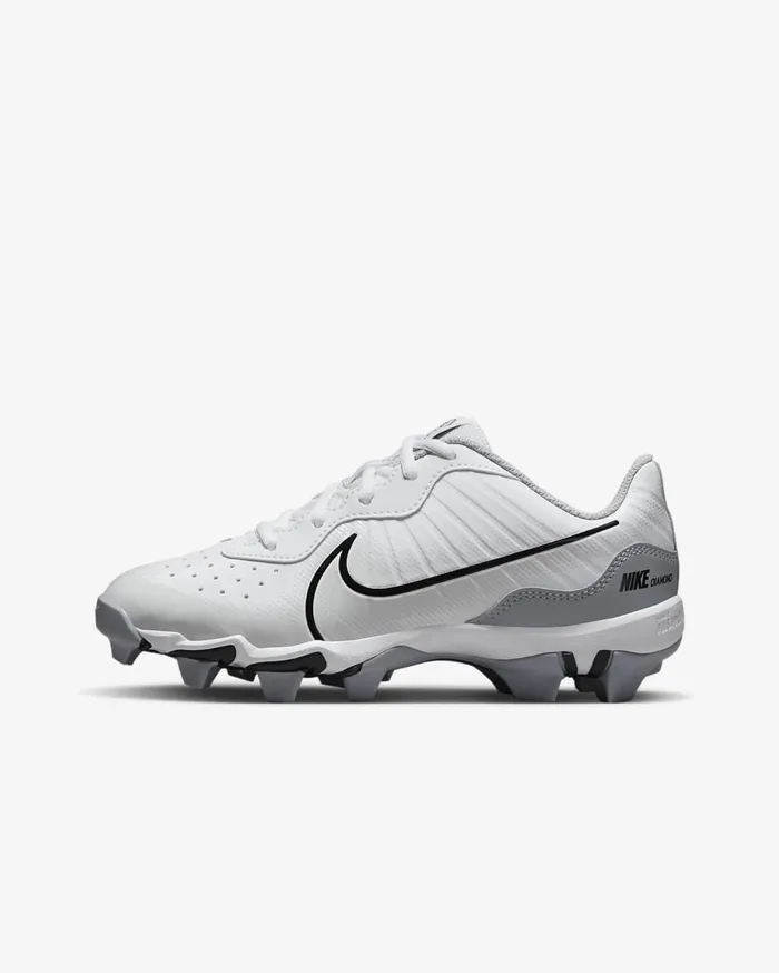 Kids Nike Alpha Huarache 4 Keystone WhiteWolf GreyPure PlatinumBlack Nike Shoes 70 and Under