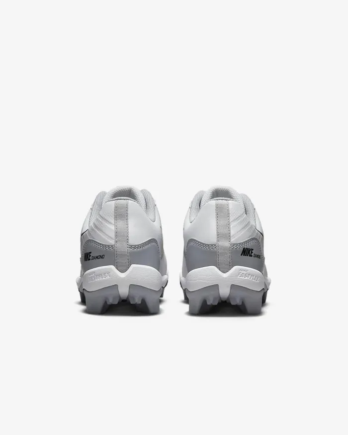 Kids Nike Alpha Huarache 4 Keystone WhiteWolf GreyPure PlatinumBlack Nike Shoes 70 and Under
