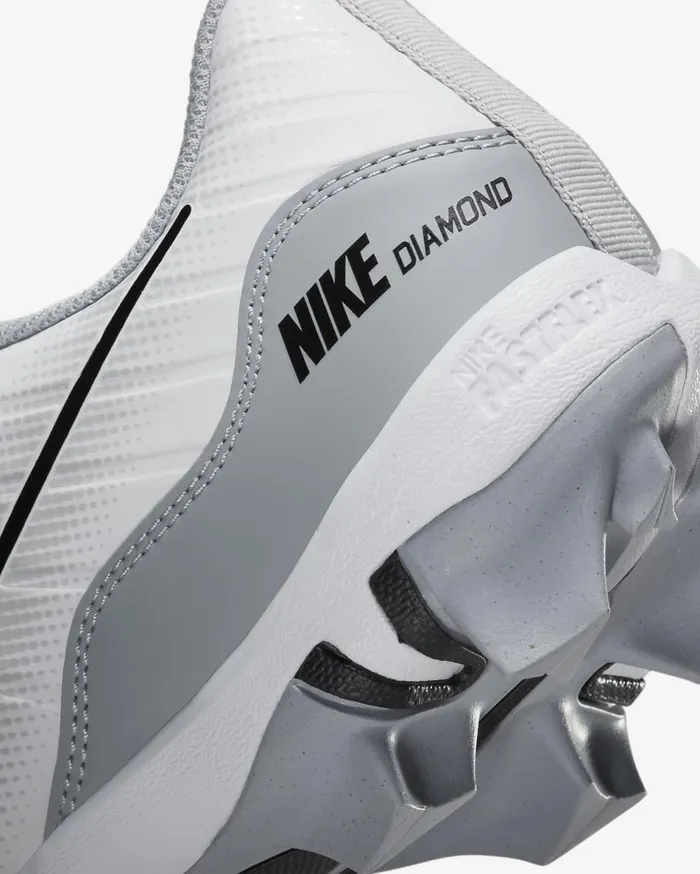 Kids Nike Alpha Huarache 4 Keystone WhiteWolf GreyPure PlatinumBlack Nike Shoes 70 and Under