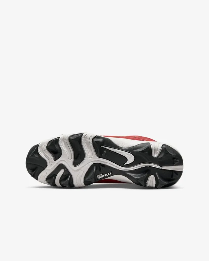 Kids Nike Alpha Menace 3 Shark University RedBright CrimsonSummit WhiteWhite Nike Shoes 70 and Under