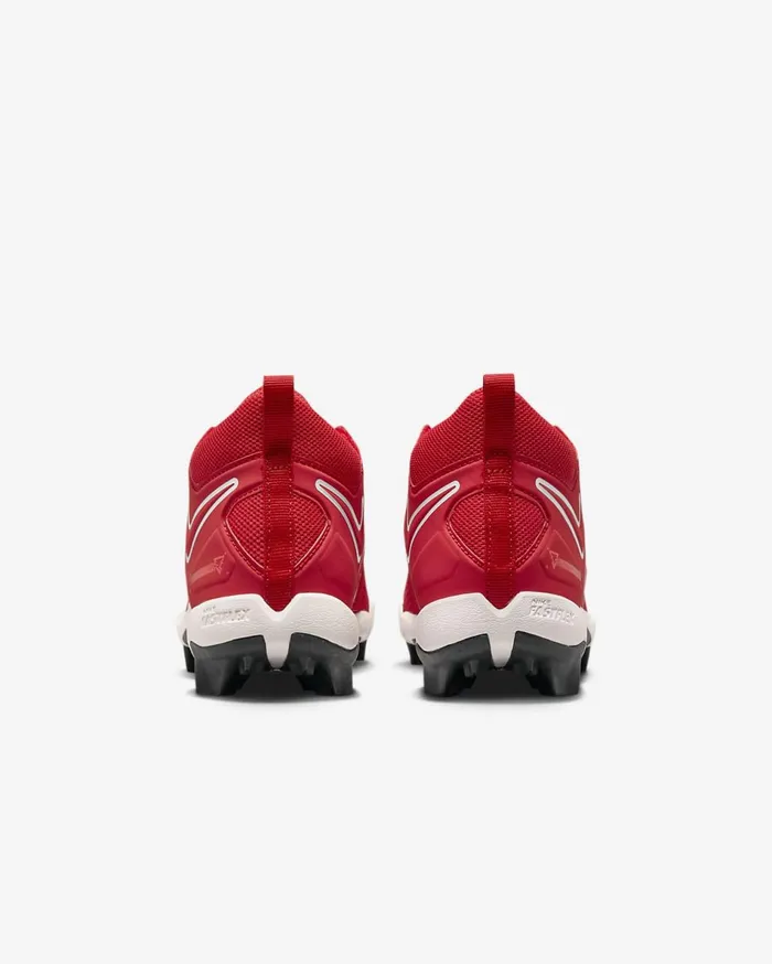 Kids Nike Alpha Menace 3 Shark University RedBright CrimsonSummit WhiteWhite Nike Shoes 70 and Under