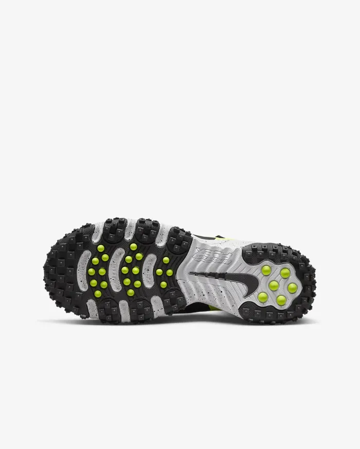 Kids Nike Future Field VoltBlackOpti YellowWhite Nike Shoes 70 and Under