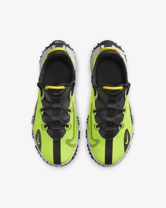 Kids Nike Future Field VoltBlackOpti YellowWhite Nike Shoes 70 and Under
