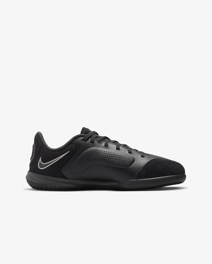 Kids Nike Jr Tiempo Legend 9 Academy IC BlackSummit WhiteLight Photo BlueDark Smoke Grey Nike Soccer