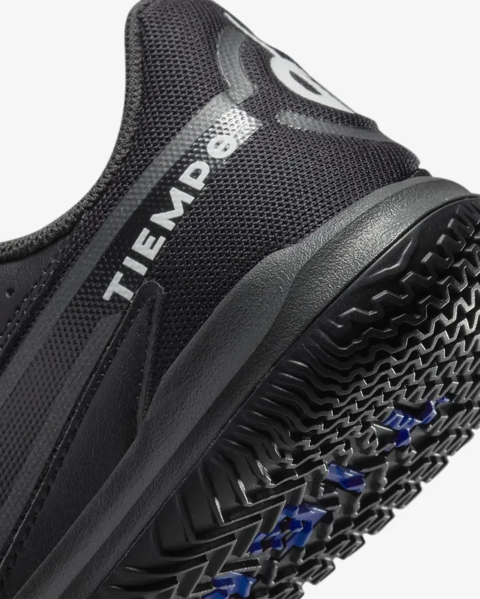 Kids Nike Jr Tiempo Legend 9 Academy IC BlackSummit WhiteLight Photo BlueDark Smoke Grey Nike Soccer