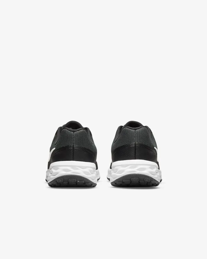 Kids Nike Revolution 6 BlackDark Smoke GreyWhite Nike Running