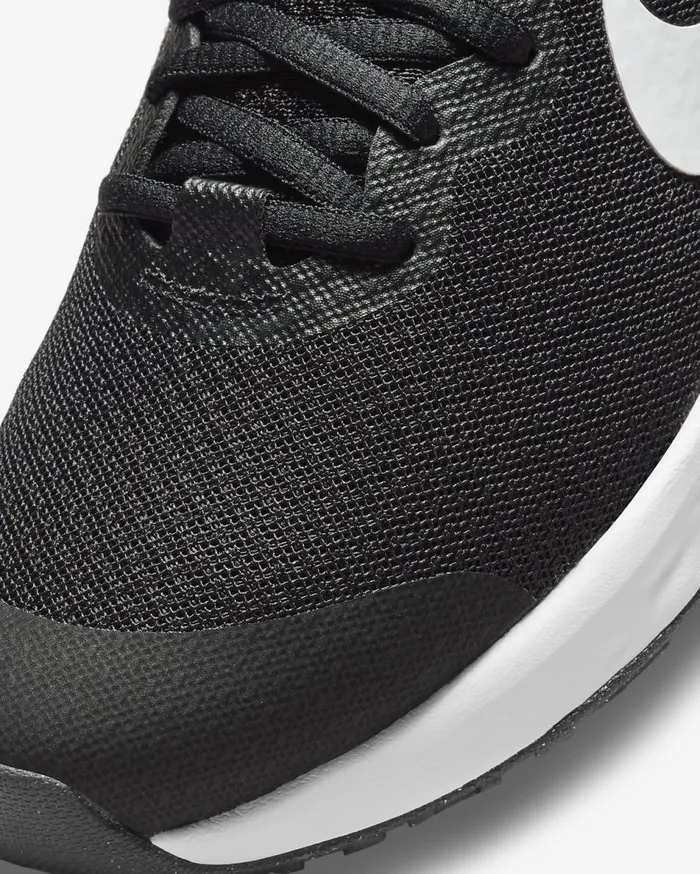 Kids Nike Revolution 6 BlackDark Smoke GreyWhite Nike Running