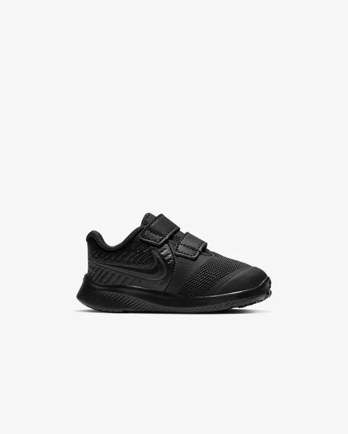 Kids Nike Star Runner 2 BlackBlackVoltAnthracite Nike Running