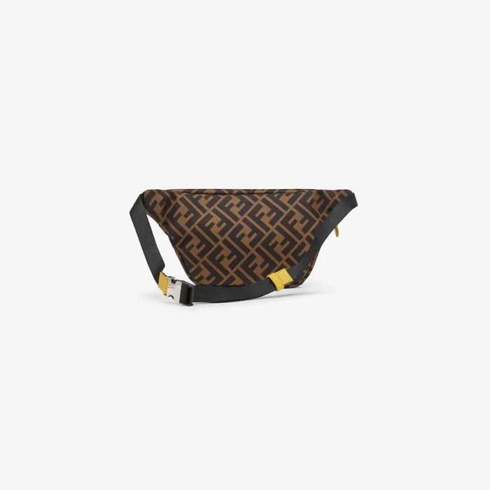 Kids Nylon Fendi Roma Logo Belt Bag Multicolour Fendi Accessories