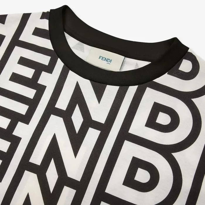 Kids TwoTone Fendi By Marc Jacobs Mini Me TShirt Multicolour Fendi Ready To Wear