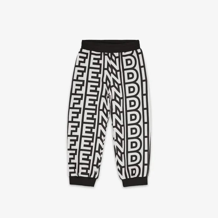 Kids TwoTone Fendi By Marc Jacobs Mini Me Trousers Multicolour Fendi Ready To Wear