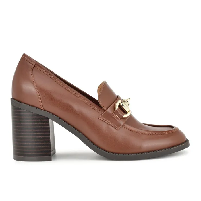 Koolo Casual Moc Loafers Medium Brown Women Nine West Pumps