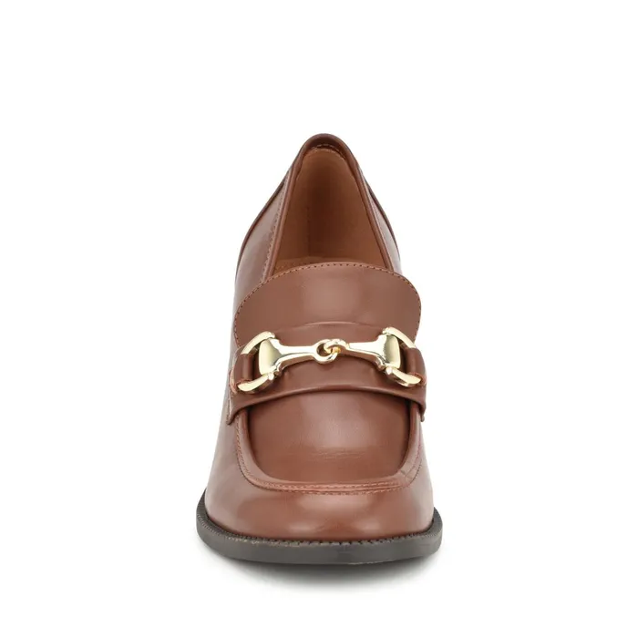 Koolo Casual Moc Loafers Medium Brown Women Nine West Pumps Koolo Casual Moc Loafers Medium Brown Women Nine West Pumps