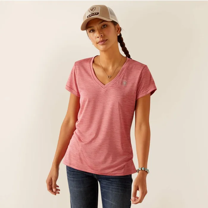 Laguna Top Slate Rose Women Ariat TShirts and Tops