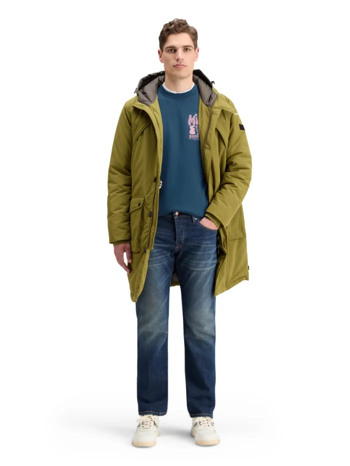 LEFT CHEST ARTWORK SWEATSHIRT Heritage Blue Men Scotch and Soda Sweatshirts and Hoodies LEFT CHEST ARTWORK SWEATSHIRT Heritage Blue Men Scotch and Soda Sweatshirts and Hoodies