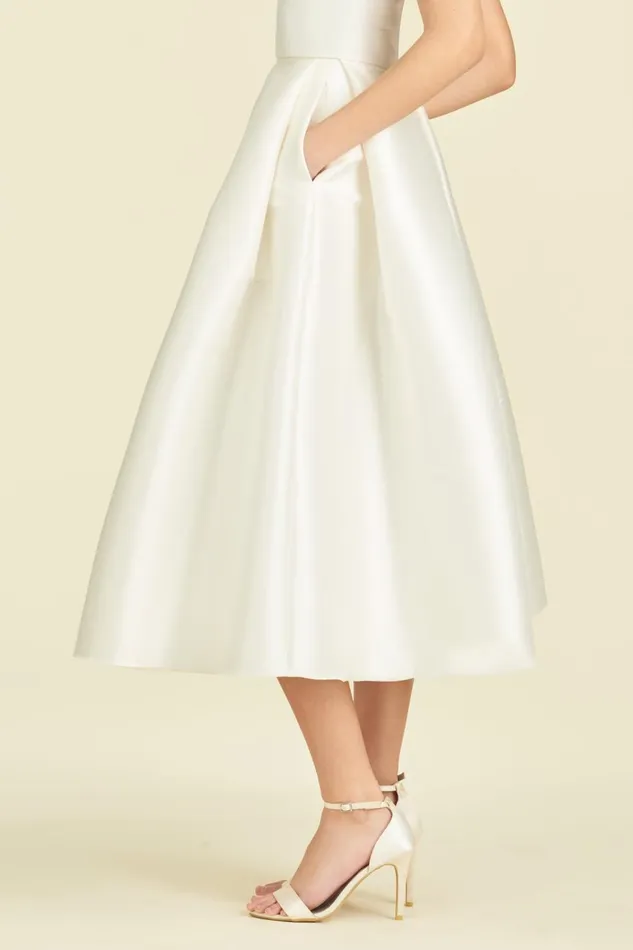 Leighton Skirt 8211 Off White 8211 Mikado Women Sachin and Babi Skirts