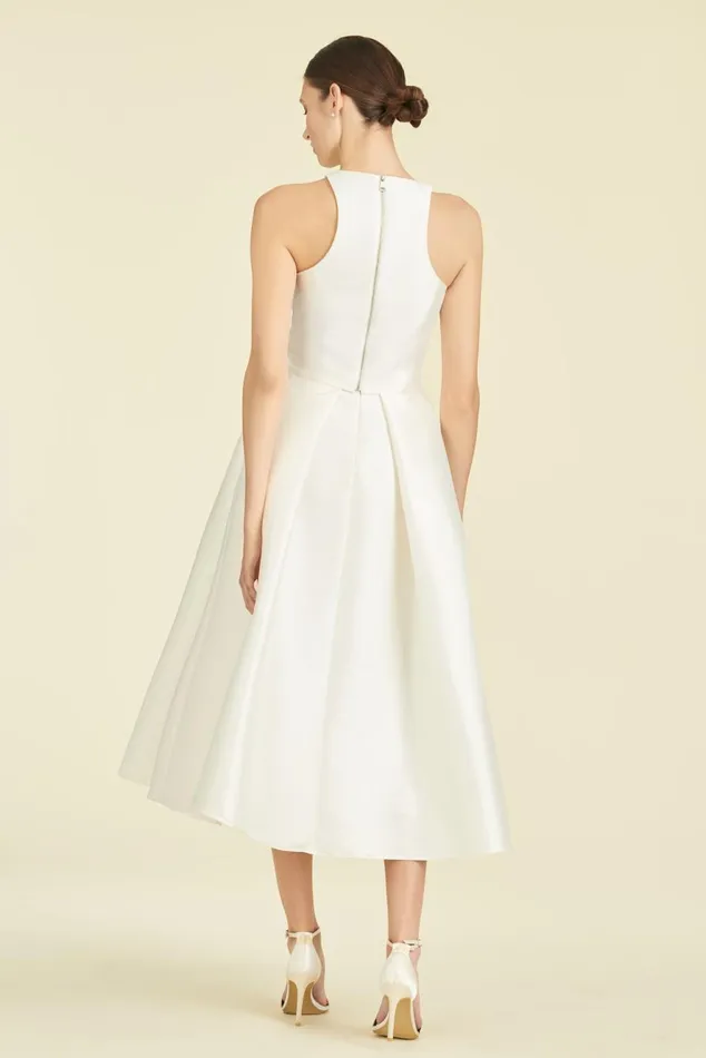 Leighton Skirt 8211 Off White 8211 Mikado Women Sachin and Babi Skirts