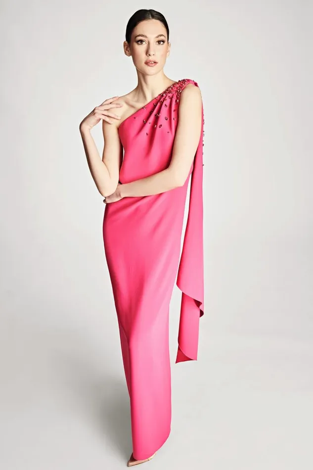 Leslie Gown 8211 Rose Pink Women Sachin and Babi Formal