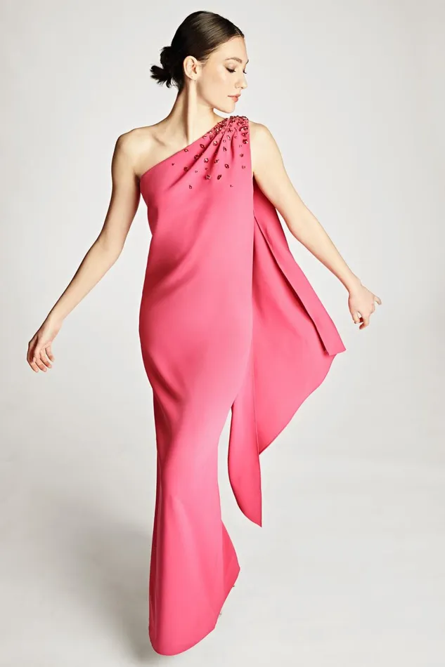Leslie Gown 8211 Rose Pink Women Sachin and Babi Formal