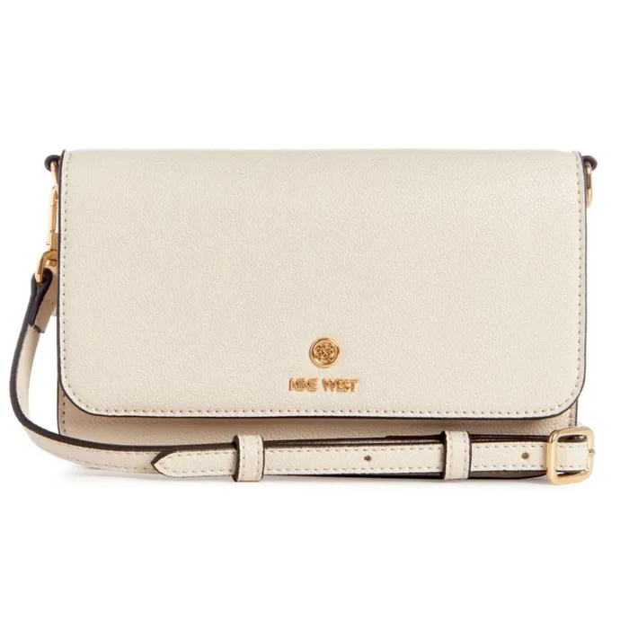 Linnette Phone Wallet Crossbody Milk Women Nine West Crossbody