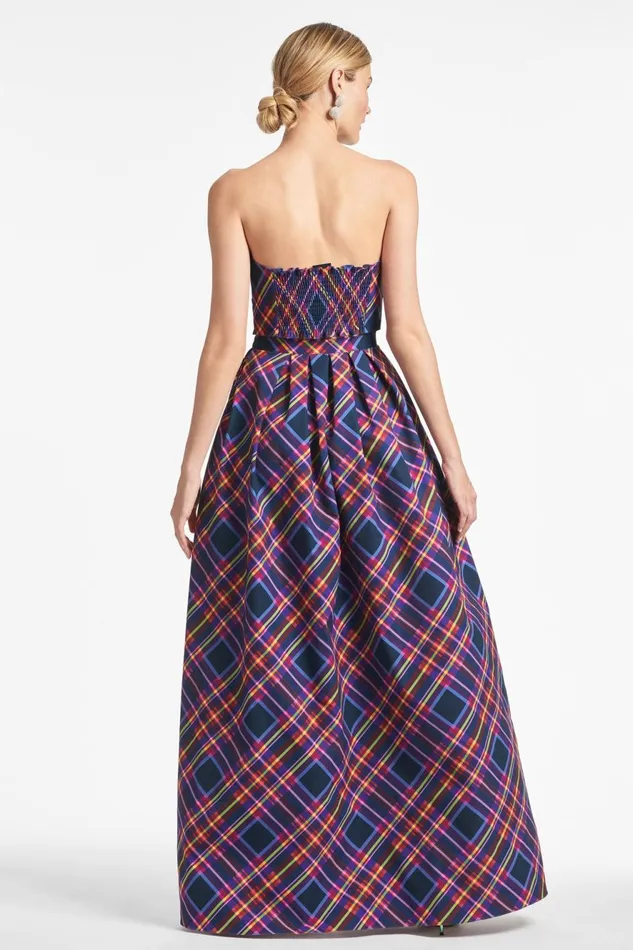 Liza Top 8211 Party Plaid Women Sachin and Babi Matching Sets