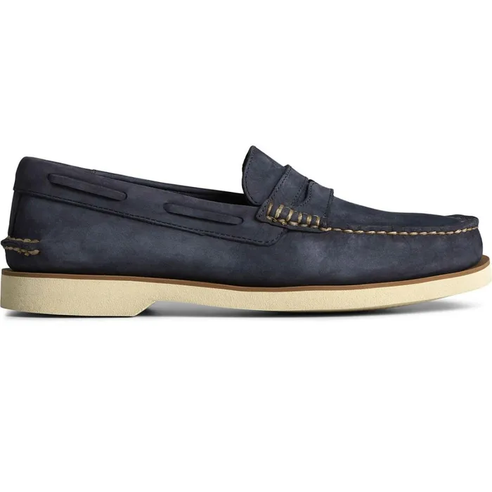 Loafers and Oxfords Men Sperry Authentic Original Double Sole Penny Loafer Navy