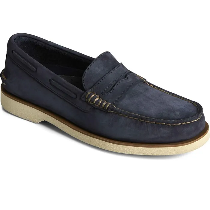 Loafers and Oxfords Men Sperry Authentic Original Double Sole Penny Loafer Navy Loafers and Oxfords Men Sperry Authentic Original Double Sole Penny Loafer Navy