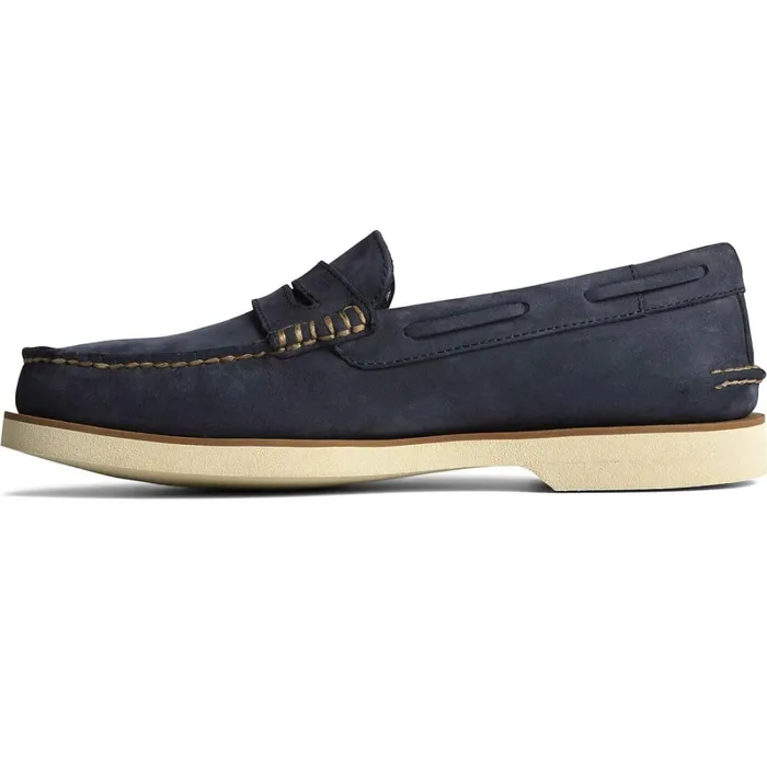 Loafers and Oxfords Men Sperry Authentic Original Double Sole Penny Loafer Navy Loafers and Oxfords Men Sperry Authentic Original Double Sole Penny Loafer Navy