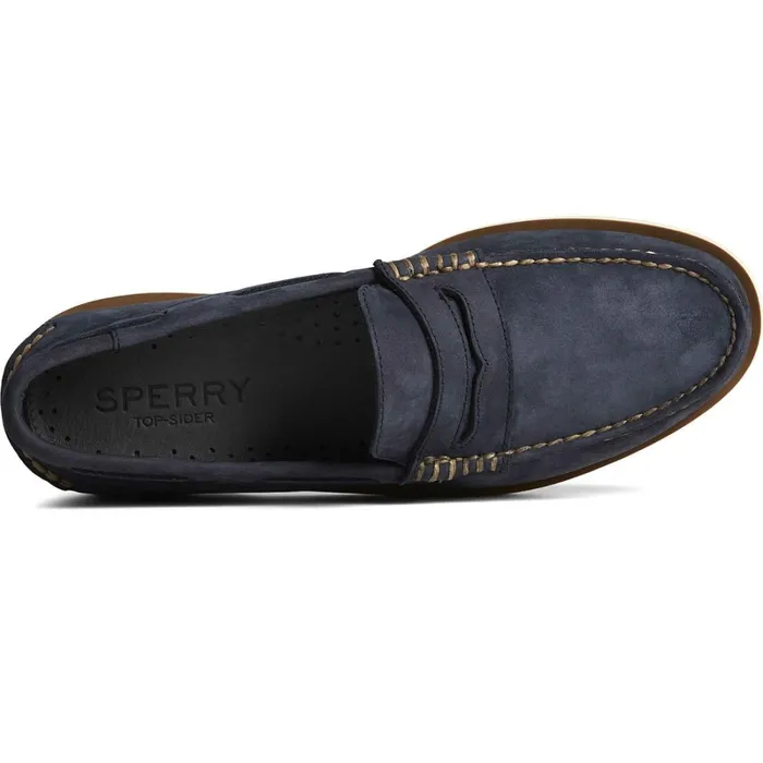 Loafers and Oxfords Men Sperry Authentic Original Double Sole Penny Loafer Navy Loafers and Oxfords Men Sperry Authentic Original Double Sole Penny Loafer Navy