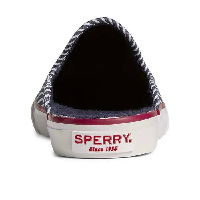 Loafers and Oxfords Men Sperry Sperry X Brooks Brothers Mule Blue Multi Loafers and Oxfords Men Sperry Sperry X Brooks Brothers Mule Blue Multi