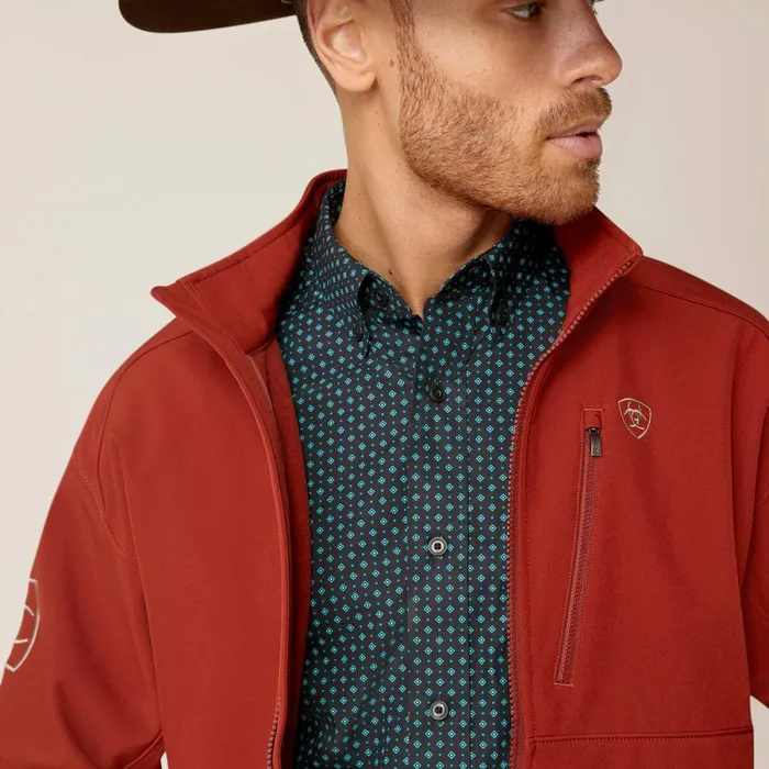 Logo 20 Softshell Jacket Koa Wood Men Ariat Jackets and Vests Logo 20 Softshell Jacket Koa Wood Men Ariat Jackets and Vests
