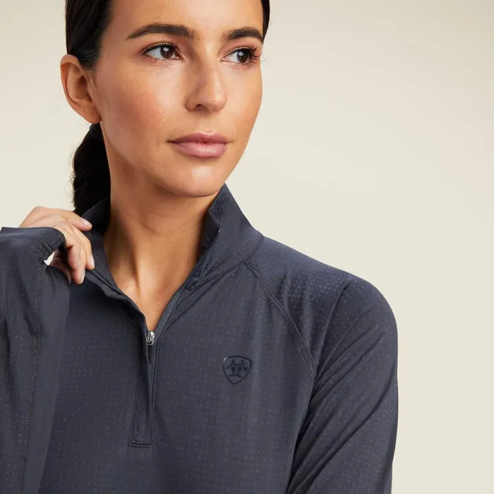 Lumina Lowell Baselayer Ebony Women Ariat TShirts and Tops Lumina Lowell Baselayer Ebony Women Ariat TShirts and Tops