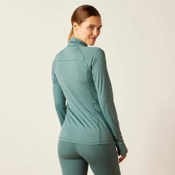 Lumina Lowell Baselayer Silver Pine Women Ariat TShirts and Tops Lumina Lowell Baselayer Silver Pine Women Ariat TShirts and Tops