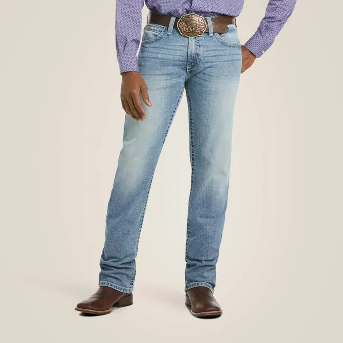 M2 Relaxed Stirling Stretch Boot Cut Jean Shasta Men Ariat Denim