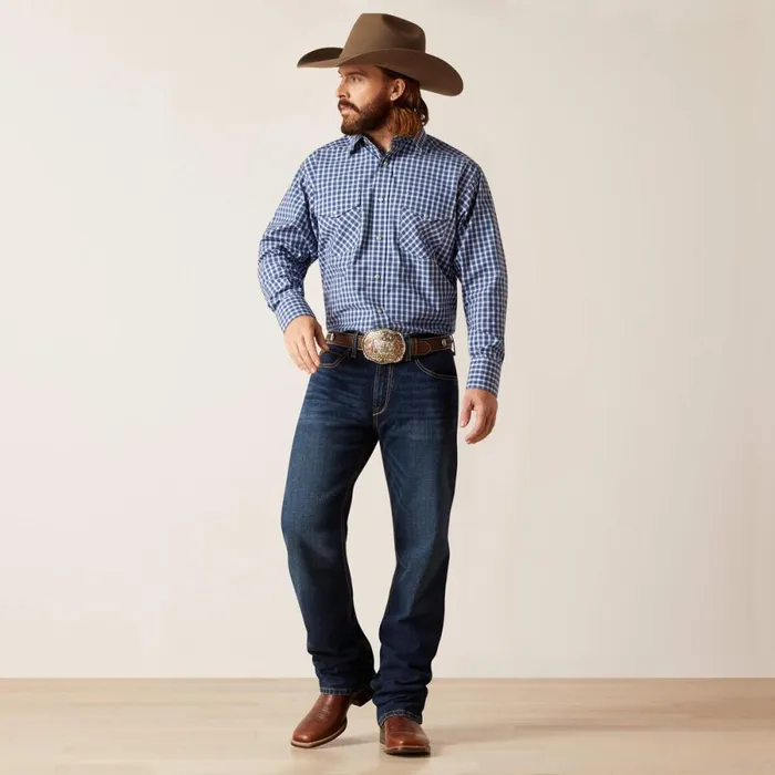 M4 Relaxed Dustin Boot Cut Jean Drake Men Ariat Denim M4 Relaxed Dustin Boot Cut Jean Drake Men Ariat Denim