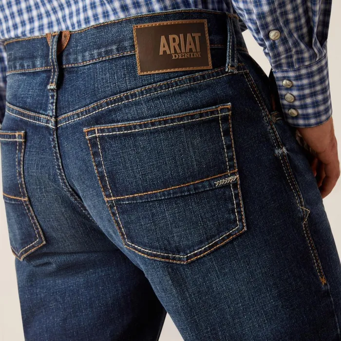 M4 Relaxed Dustin Boot Cut Jean Drake Men Ariat Denim M4 Relaxed Dustin Boot Cut Jean Drake Men Ariat Denim