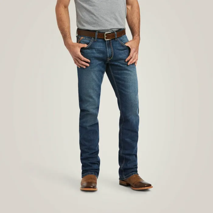 M5 Straight Stretch Madera Stackable Straight Leg Jean Heath Men Ariat Denim