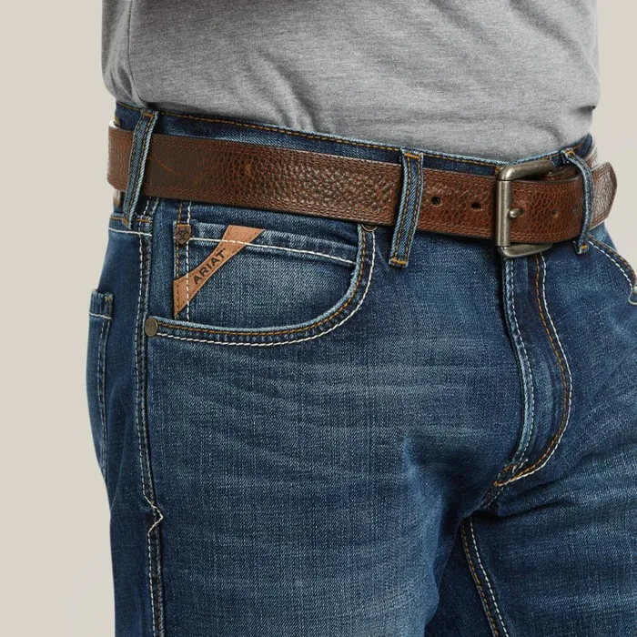 M5 Straight Stretch Madera Stackable Straight Leg Jean Heath Men Ariat Denim M5 Straight Stretch Madera Stackable Straight Leg Jean Heath Men Ariat Denim